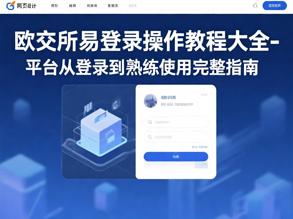 欧交易所登录界面示意图